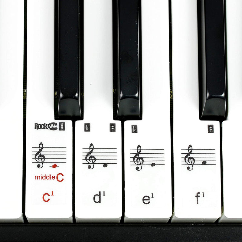 6.1 Kit Tastiera per Pianoforte 6.1 Auricolari, Supporto per Tasti, Panca per Tastiera Digitale, Pedale Sustain E App Simply Piano