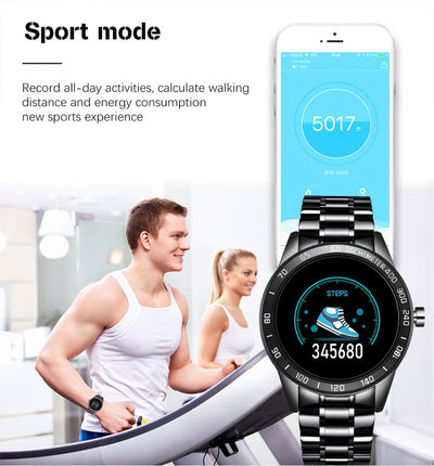 Steel Belt Multifunctional Smart Watch