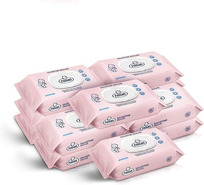 Baby Salviettine Delicate Megapack Da 780 Salviette, 12 Confezioni Da 65 Salviette