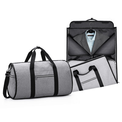 Travel Bag Brand Men 2 in 1 Garment Bag High-Capacity Multi-Function Foldable Nylon Duffle Bags Suit Busines Trip Shoulder Bag