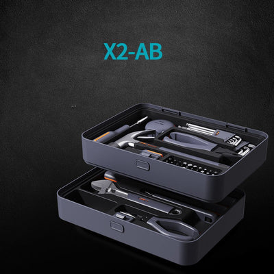 Hardware Multifunctional Full Set Of Household Commonly Used Toolbox Layered