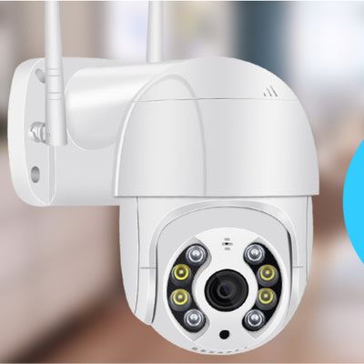 Cross-Border New Wireless Wifi Surveillance Camera Dual Light Source AI Intelligent Monitoring Ball Machine with Cloud Storage