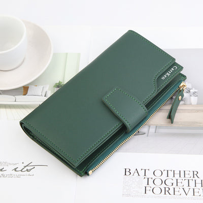 Women'S Wallet Long Wallet Women Zipper Card