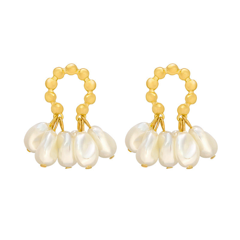 Female Baroque Pearl Earrings