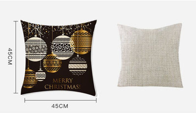 Creative Christmas Element Printing Pillowcase