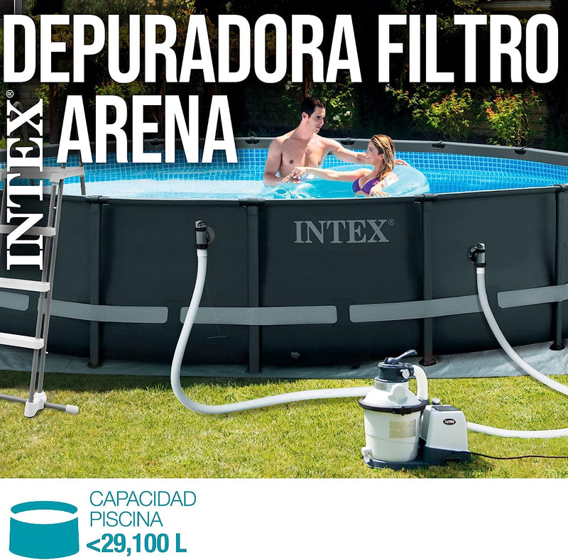 26644 Pompa a Sabbia - Flusso Acqua: 4.500 L/H, Flusso Sistema: 4.000 L/H