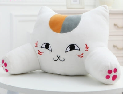 Cat Pillow Cushion Bed Back Cushion Cute Waist Cushion Office Sofa Pillow Lumbar Cushion Car Pillow