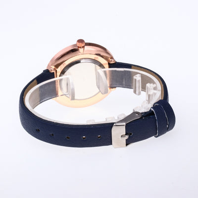 Fashion Women Romantic Starry Sky Wrist Watch Casual Rose Gold Steel Mesh Belt Rhinestone Watch Relogio Feminino