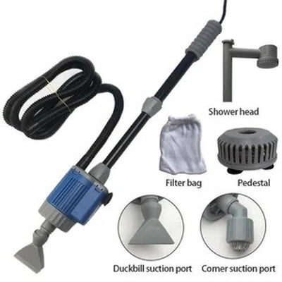 Fish Tank Gravel Cleaner - Aquarium Sand Electric Vacuum