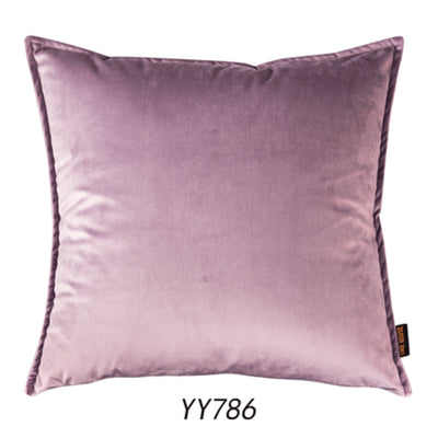 Solid Color Velvet Pillow Velvet