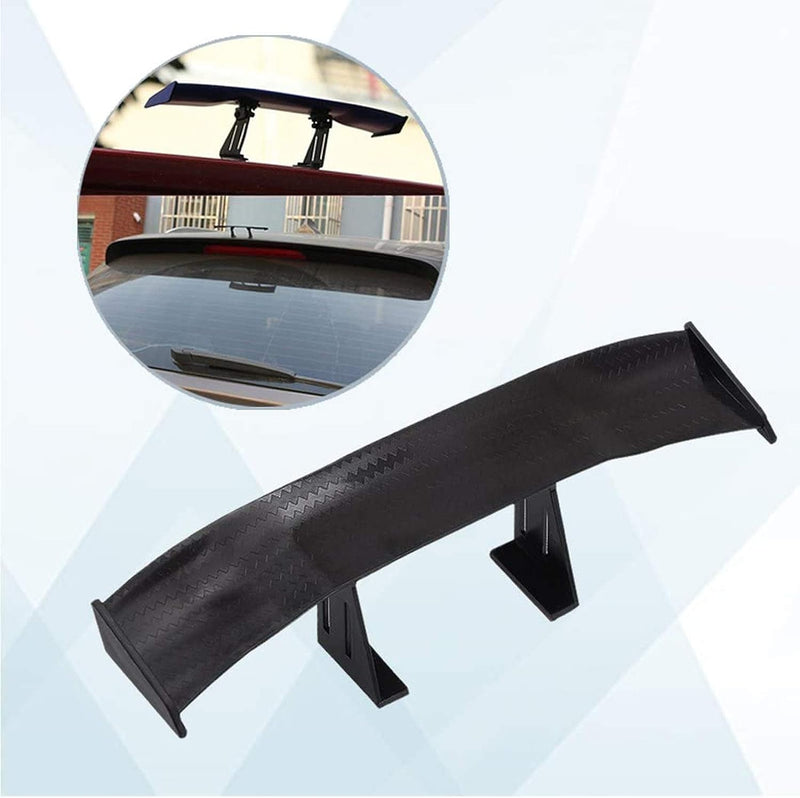 2 Pezzi Auto Mini Spoiler Ala, Mini Spoiler per Auto Universale, Ala Spoiler Mini Coda Auto Senza Perforazione, Può Essere Utilizzata per La Decorazione, Stabilità Del Veicolo