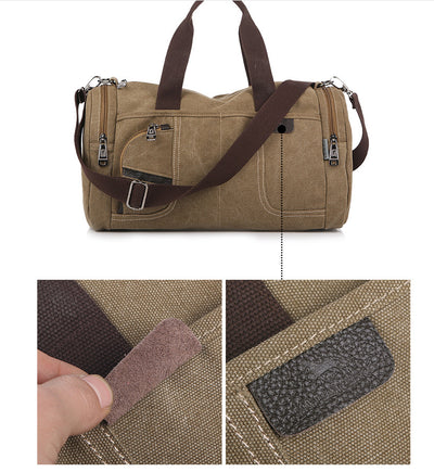 Large-Capacity Canvas Tote