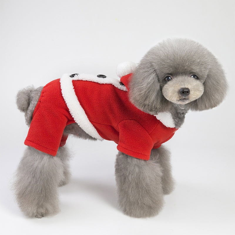 Fashionable and Simple Christmas Pet Dog Clothes