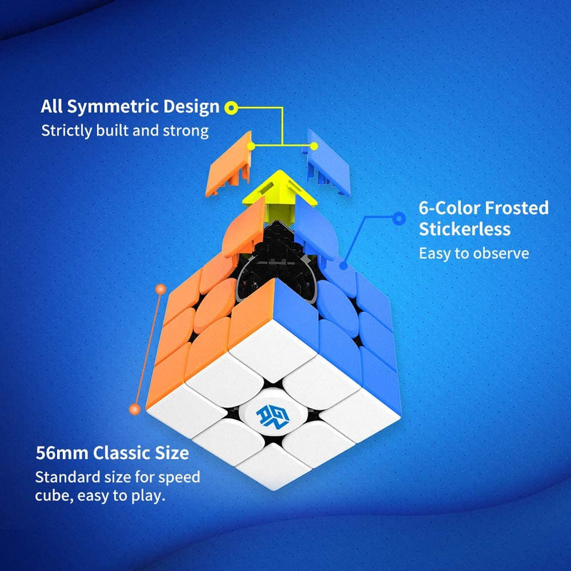 356 R S, 3X3 Cubo Velocità 356Rs Magico Cubo Professionale Giocattolo Puzzle Stickerless Senza Adesivo