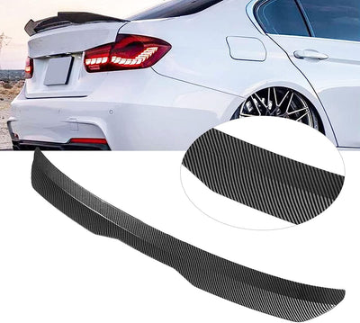 Spoiler per Bagagliaio Posteriore, Spoiler per Bagagliaio Posteriore per Auto, Spoiler per Cofano Posteriore, Spoiler per Auto Universale Adatto per La Maggior Parte Delle Auto (Stile in Fibra Di