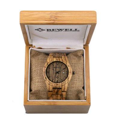 Men'S Simple Ultra-Thin Wood Watch Creative Gift Quartz Watch