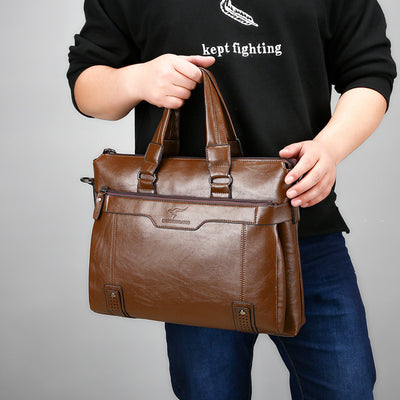 Men'S Handbag Shoulder Business Computer Bag