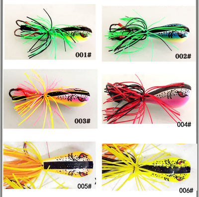 Factory Direct New Lei Frog ABS Plastic Lei Frog Hook Luya Lure Frog Frog Frog Frog Special Frog