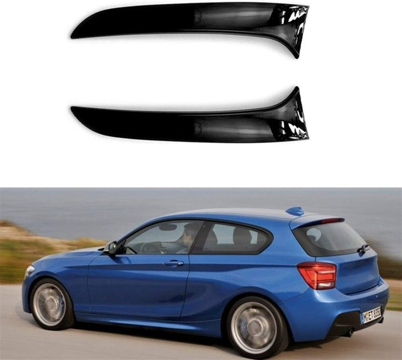 Accessori per Auto Interni Posteriore Dietro La Finestra Spoiler Laterale Striscia Disposizione Della Copertura Della Misura for Il-Bmw Serie 1 F20 F21 2012-2019 Esterno Rimontare Kit