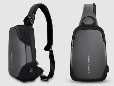 Chest Bag USB Anti-Theft Men'S Chest Bag