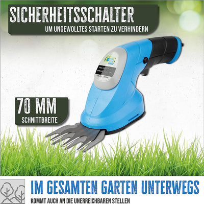 GPS 3,6V-1.5 Li-Ion Batteria per La Cura Del Giardino, Blu