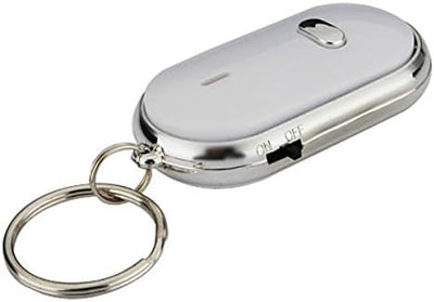 Whistle Key Finder Portachiavi Suono LED Con Fischio Claps