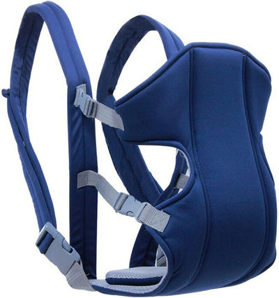 Marsupio Neonati Ergonomico Regolabile Portantina Bebè Marsupio Neonati Marsupio Bambino in Tessuto Traspirante per Cinghia Da Trasporto per Neonati Da 3,5-15 Kg (Blu Navy, Regolabile)