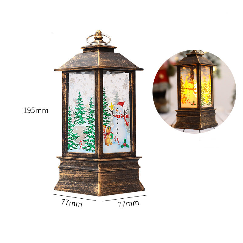 Christmas candle lantern