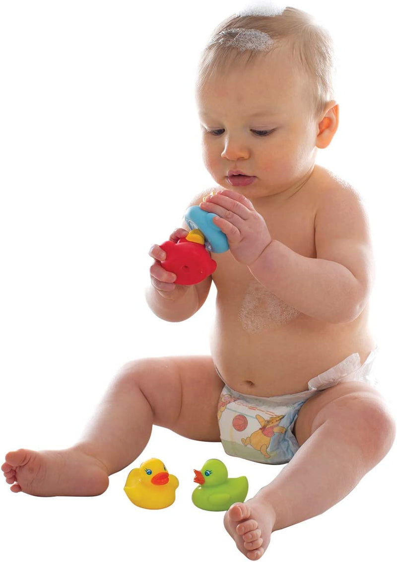 Mini-Paperelle per Bagnetto, 4 Pezzi, Senza Aperture, Impermeabile E Anti-Sporco, Ideale per Il Bagnetto, a Partire Da 6 Mesi, Senza Bisfenolo A, Multicolore, 40212