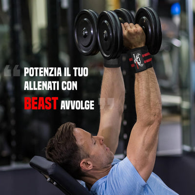 Polsiere Palestra Sollevamento Fasce Da Polso Cinghie Donna & Uomo Polsini Palestra per Gym Bodybuilding Crossfit Calistenics,Polsini, Bendaggi per Il Polso