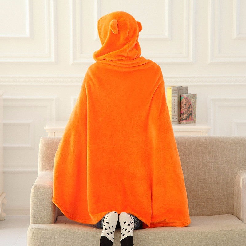 Umaru Chan Cloak Anime Umaru Chan Doma Umaru Cosplay Costume Flannels Cloaks Blanket Soft Hoodies