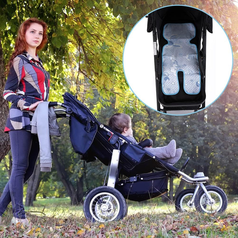 Copriseduta Passeggino Estivo,Cuscino per Passeggino,Copriseduta Passeggino Antisudore,Materassino Passeggino Universale,Copriseduta Estivo per Passeggino,Materassino Estivo Traspirante per Passeggino