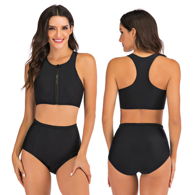 Sports Vest Split Flat Bikini Suit