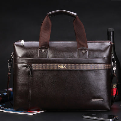 Factory Wholesale 2021 New Men'S Fashion Bag Satchel Bag Business Casual Computer Bag