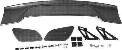 Kit Spoiler Bagagliaio Posteriore in Fibra Di Carbonio Con Strumento Montaggio per GT Style Universale Berlina Spoiler Ala Dello Dell'Ala Del Labbro Alettone Da Corsa Dell'Auto Estensione Sti