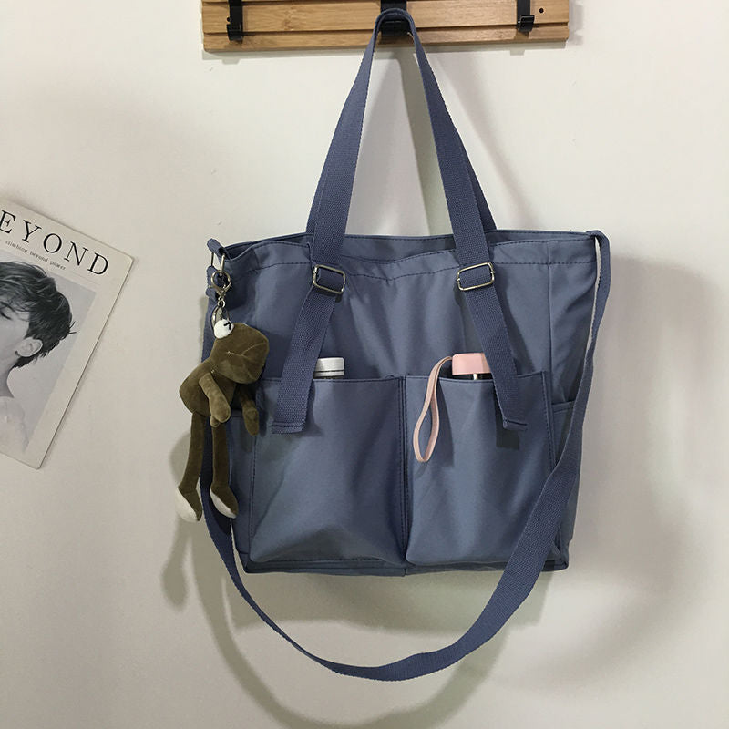 Waterproof Bag Large Capacity Canvas Messenger Shoulder