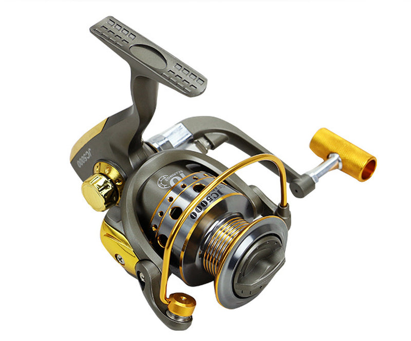 10-Axis Metal Head Reel Fishing Reel Metal Handle Fishing Tackle