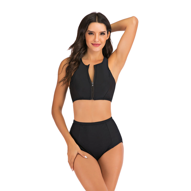 Sports Vest Split Flat Bikini Suit