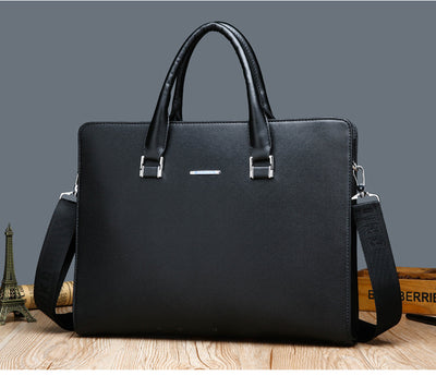 A One-Shoulder Cross-Slung Male Business Briefcase