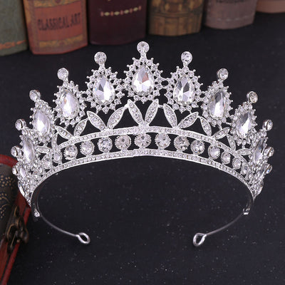 Bride Wedding Atmosphere round Crown Tiara