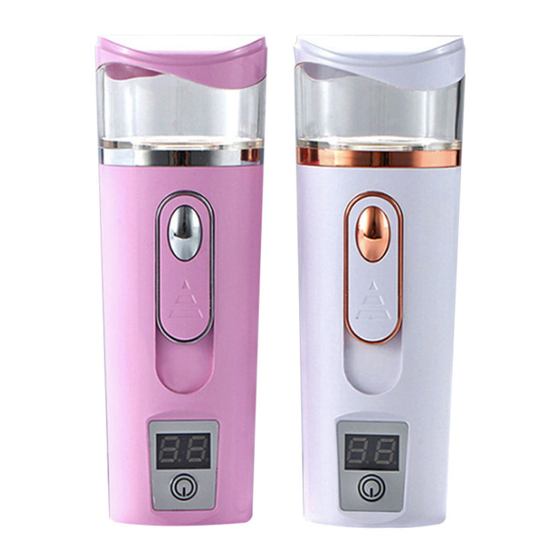 Skin Tester Hydrating Instrument Portable Charging Treasure Nano Sprayer Humidification Hydrating Beauty Instrument Steaming Face