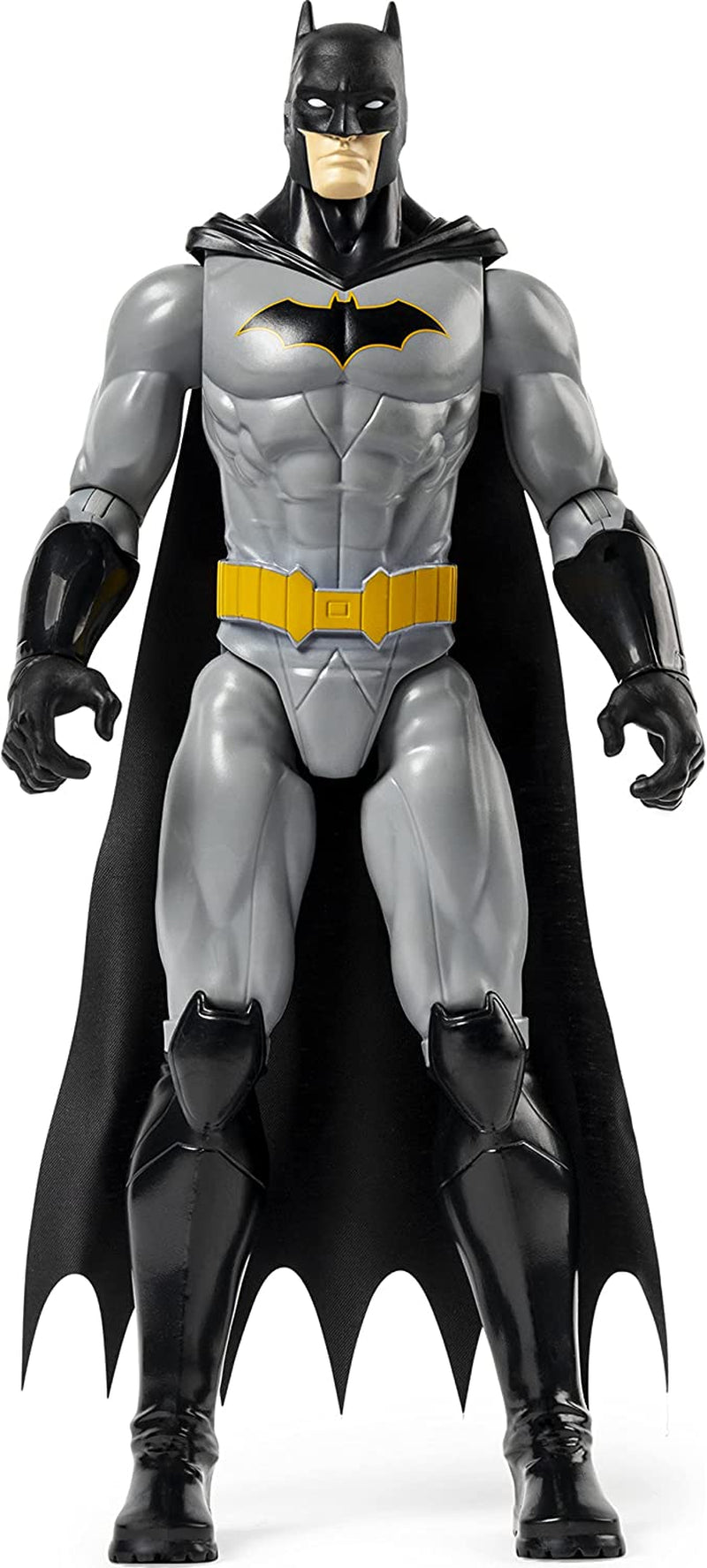 | Batman | Personaggio Batman in Scala 30 Cm Con Decorazioni Originali, Mantello E 11 Punti Di Articolazione - Giocattoli per Bambini E Bambine Dai 3 Anni