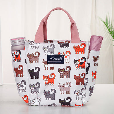 New Canvas Large Lunch Bag Lunch Box Bag Tote Bag