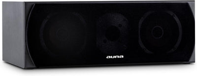 Linie 501 CS - Altoparlante Center, Speaker, Cassa, Diffusore Passivo, Tecnologia a 2 Vie, 120W, 2 X 60 Watt RMS, Connettore Fase, Tweeter 2,5 Cm (1"), Dimensioni 42,5 X 15 X 24,5 Cm, Nero