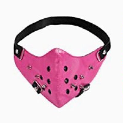 Fashion Personality Punk Trend Leather Mask Jewelry