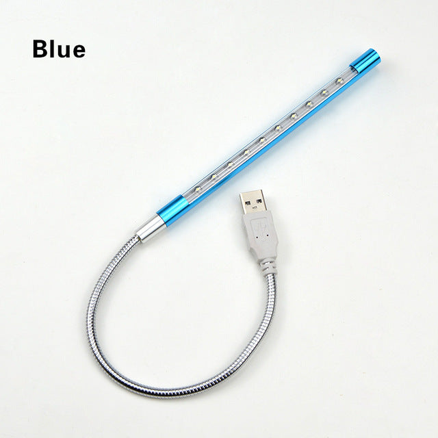 Laptop Aluminum Alloy LED Night Light USB