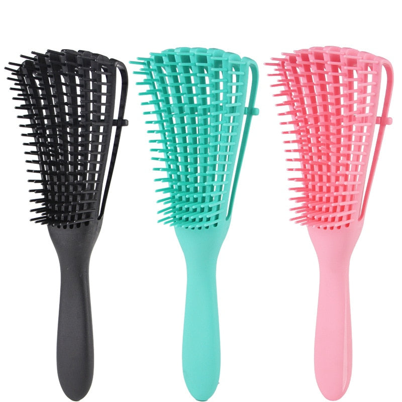 Ladies Shampoo and Smooth Hair Octopus Comb