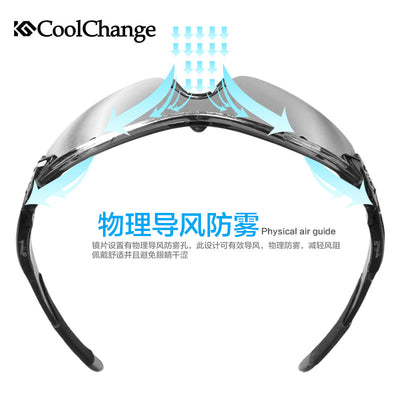 Cool Change 0093 Cyclist Bikes Polarizing Myopia Prevention Wind Movement Outdoor Mountain Car Men and Women Single Car Equipment