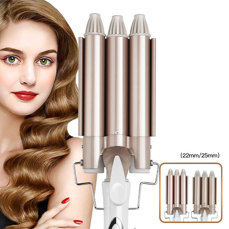 Three-Tube Curling Iron