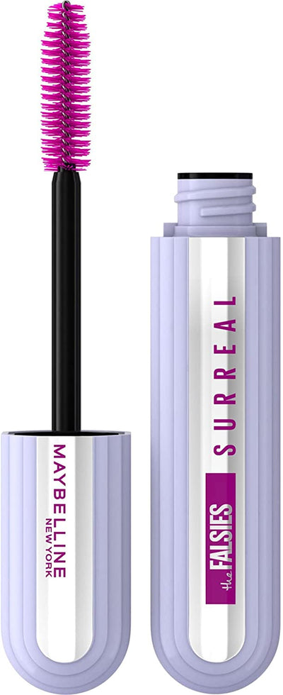 New York Mascara Falsies Surreal, per Ciglia Dall'Effetto Extensions, Tenuta Fino a 24H, Con Scovolino Ad Elica, 10 Ml